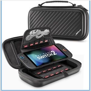 JSAUX Carrying Case for Nintendo Switch 2, Protective Hard Shell Case